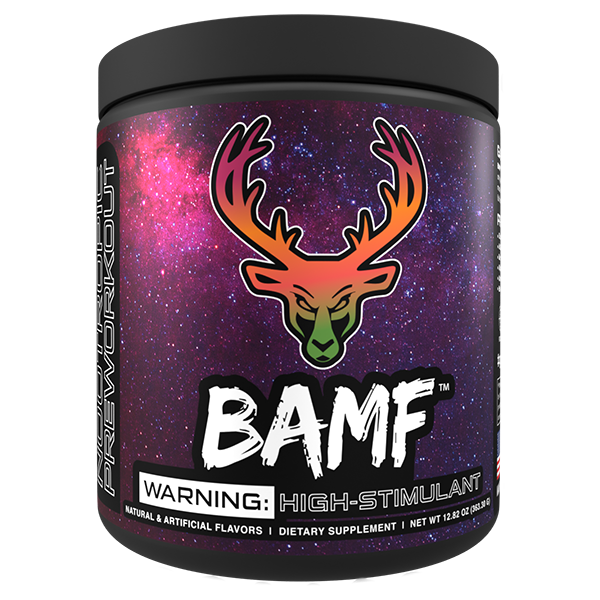BAMF High Stimulant Nootropic Pre-Workout - POG  (Passionfruit - Orange - Guava)