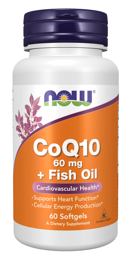 CoQ10 60mg with Omega 3 Fish Oils