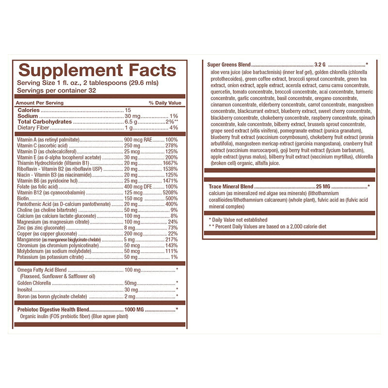 Life's Fortune Multi-Vitamin and Mineral Liquid