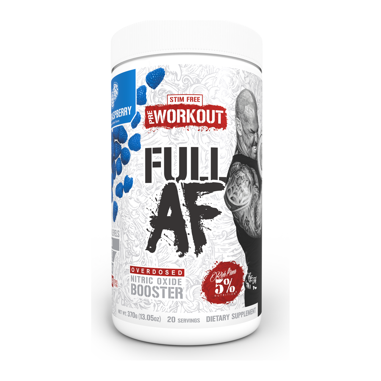 5% Nutrition Full AF Blue Raspberry
