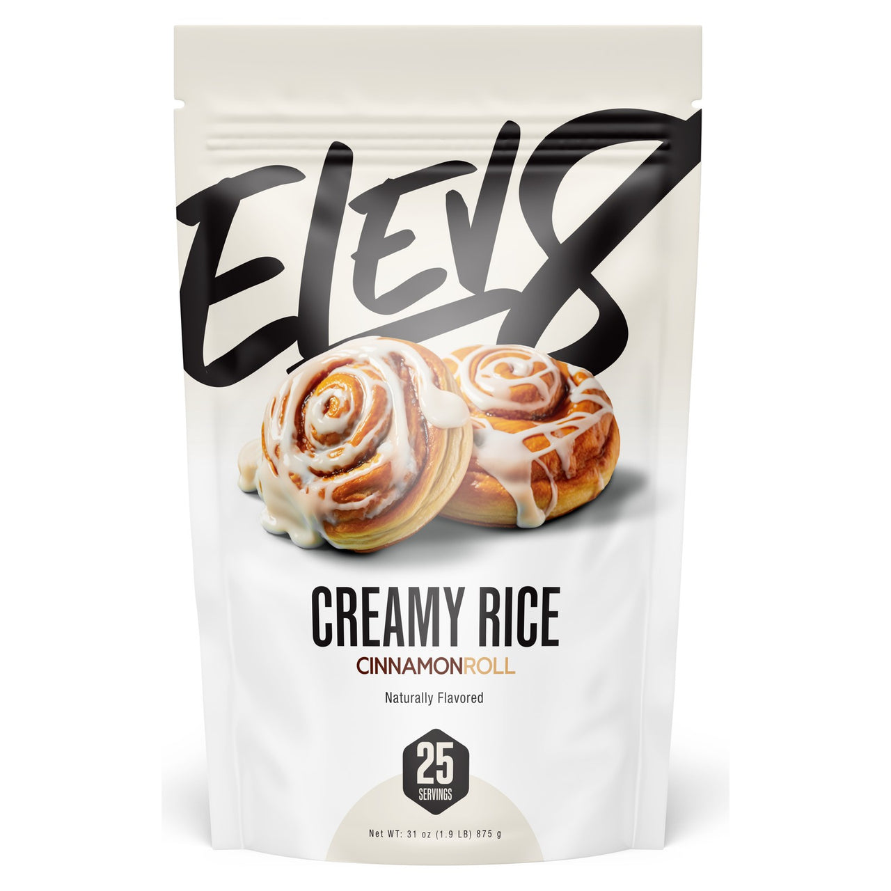 Elev8 Creamy Rice - Cinnamon Roll
