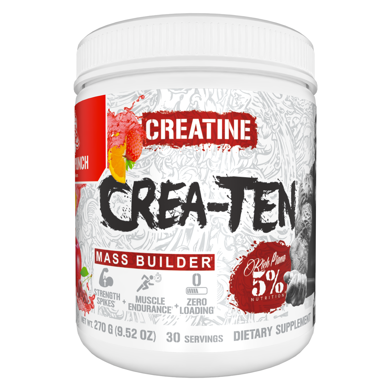 Crea-TEN 10-in-1 Creatine Fruit Punch