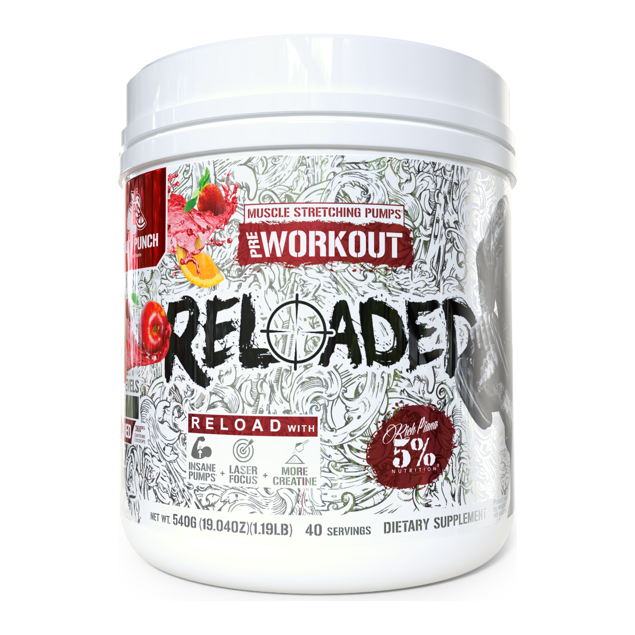 5% Nutrition Reloaded Fruit Punch