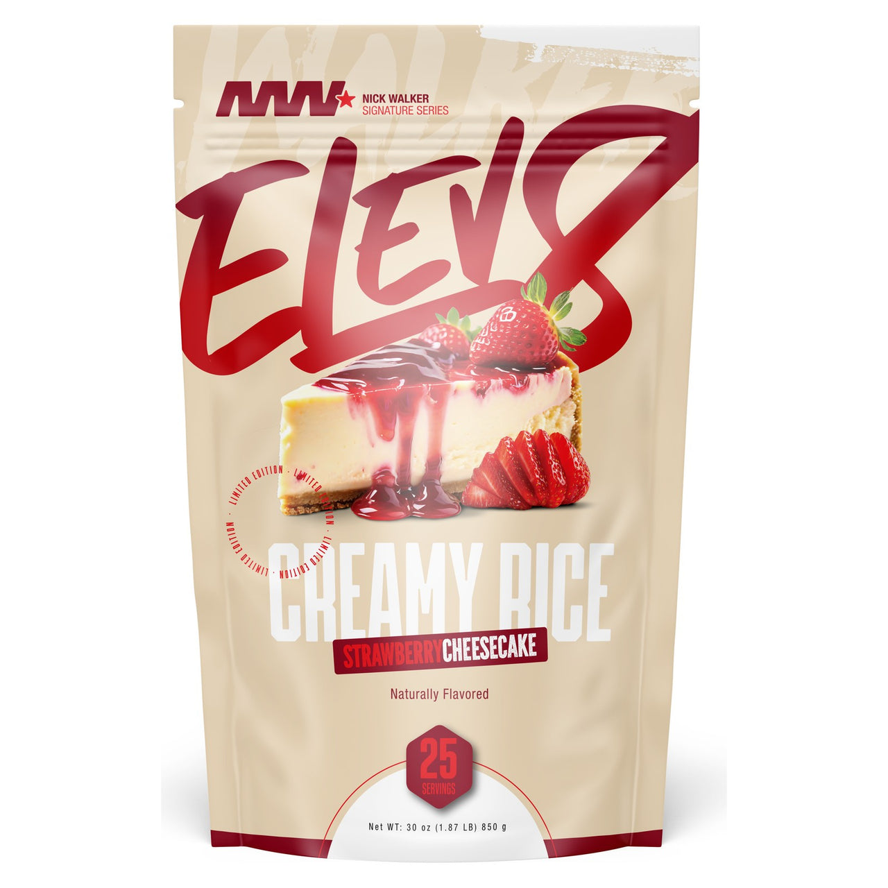 Elev8 Creamy Rice - Strawberry Cheesecake