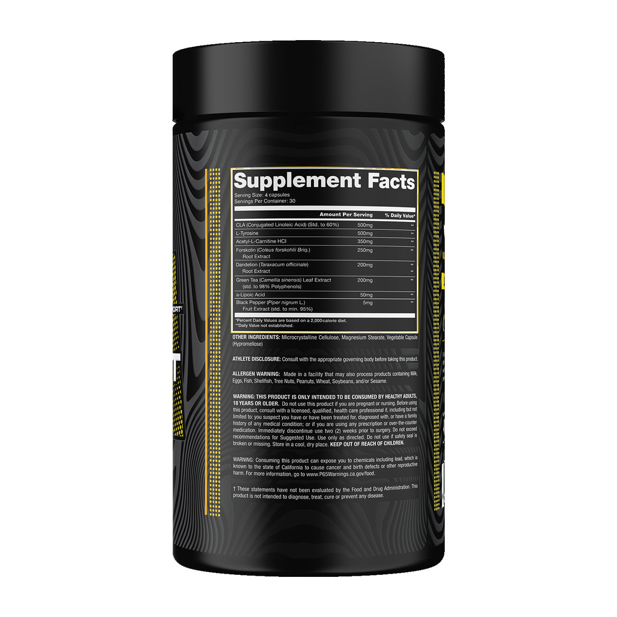 Alchemy Labs Inhibit - Supplement Facts