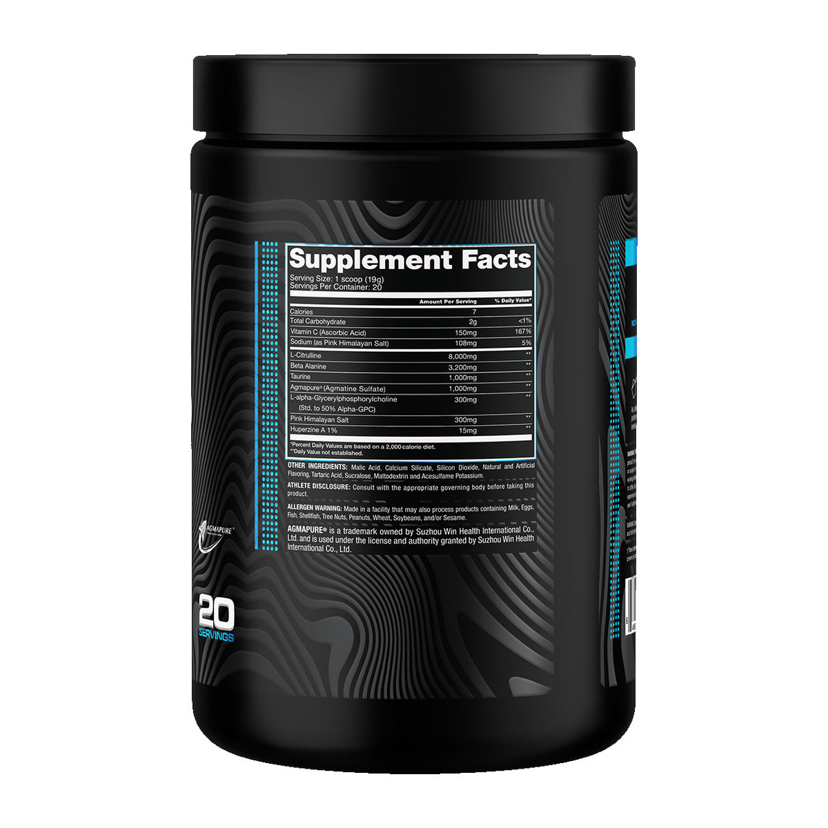 Alchemy Labs Pump 101 - Supplement Facts