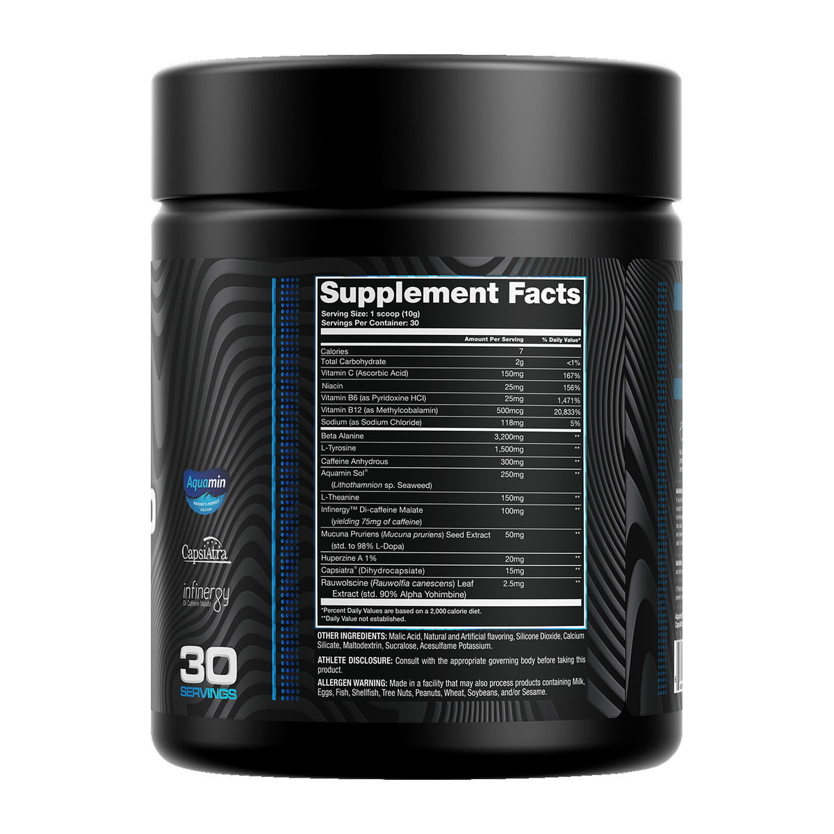 Alchemy Labs Smoked - Supplement Facts
