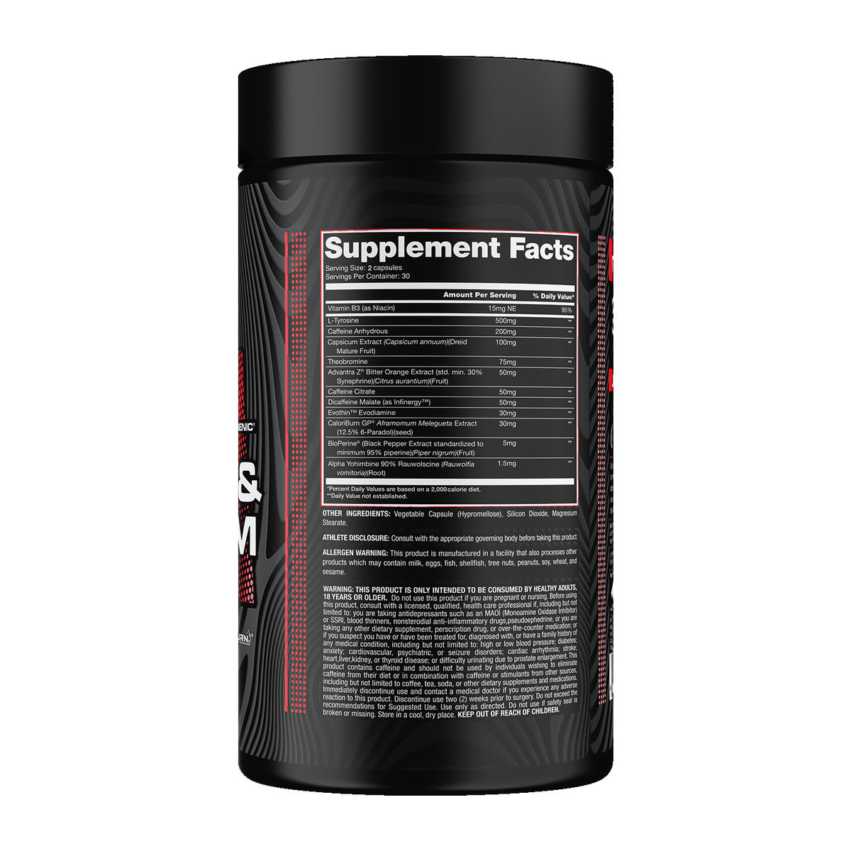 Alchemy Labs Stim & Slim - Supplement Facts