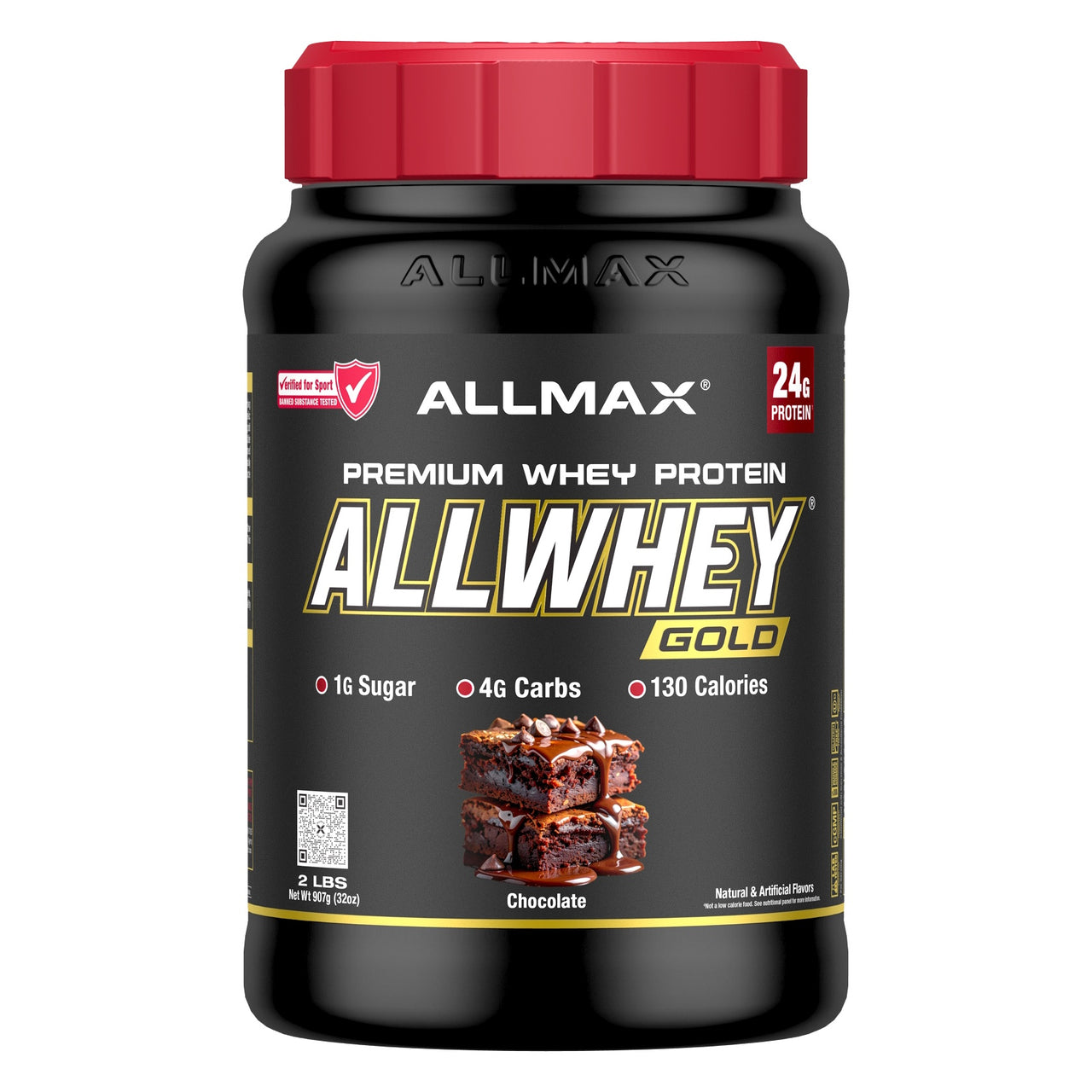 ALLMAX AllWhey Gold 2 lb Chocolate