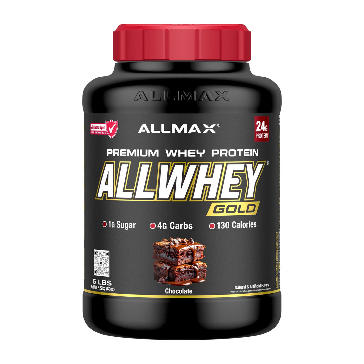 ALLMAX AllWhey Gold 5 lb Chocolate