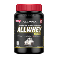 ALLMAX AllWhey Gold 2 lb Cookies & Cream
