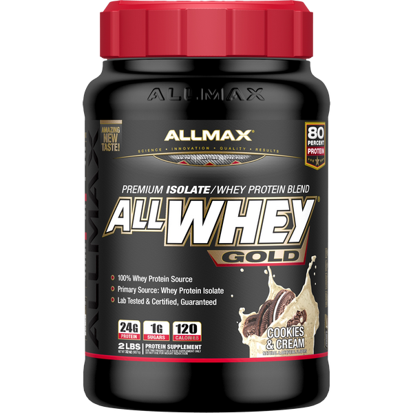 AllWhey Gold - 2 LB / Cookies & Cream