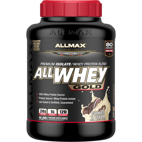 AllWhey Gold - 5 LB / Cookies & Cream