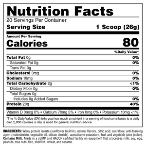 Animal Clear Whey Isolate