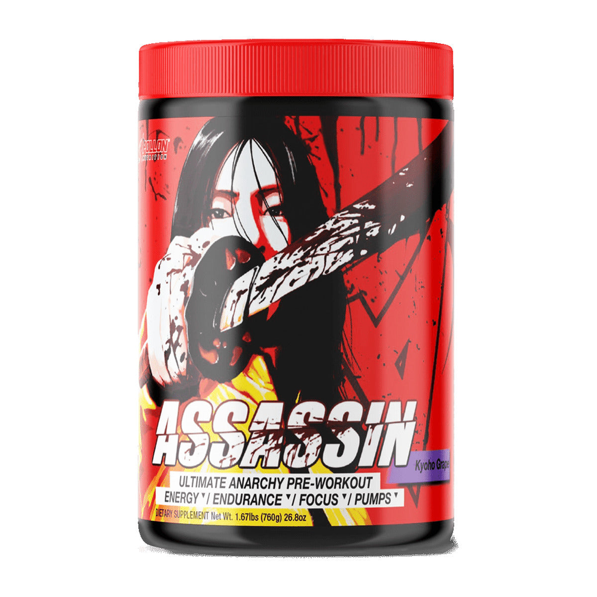 Apollon Nutrition Assassin Ultimate Anarchy Pre-Workout - Kyoho Grape