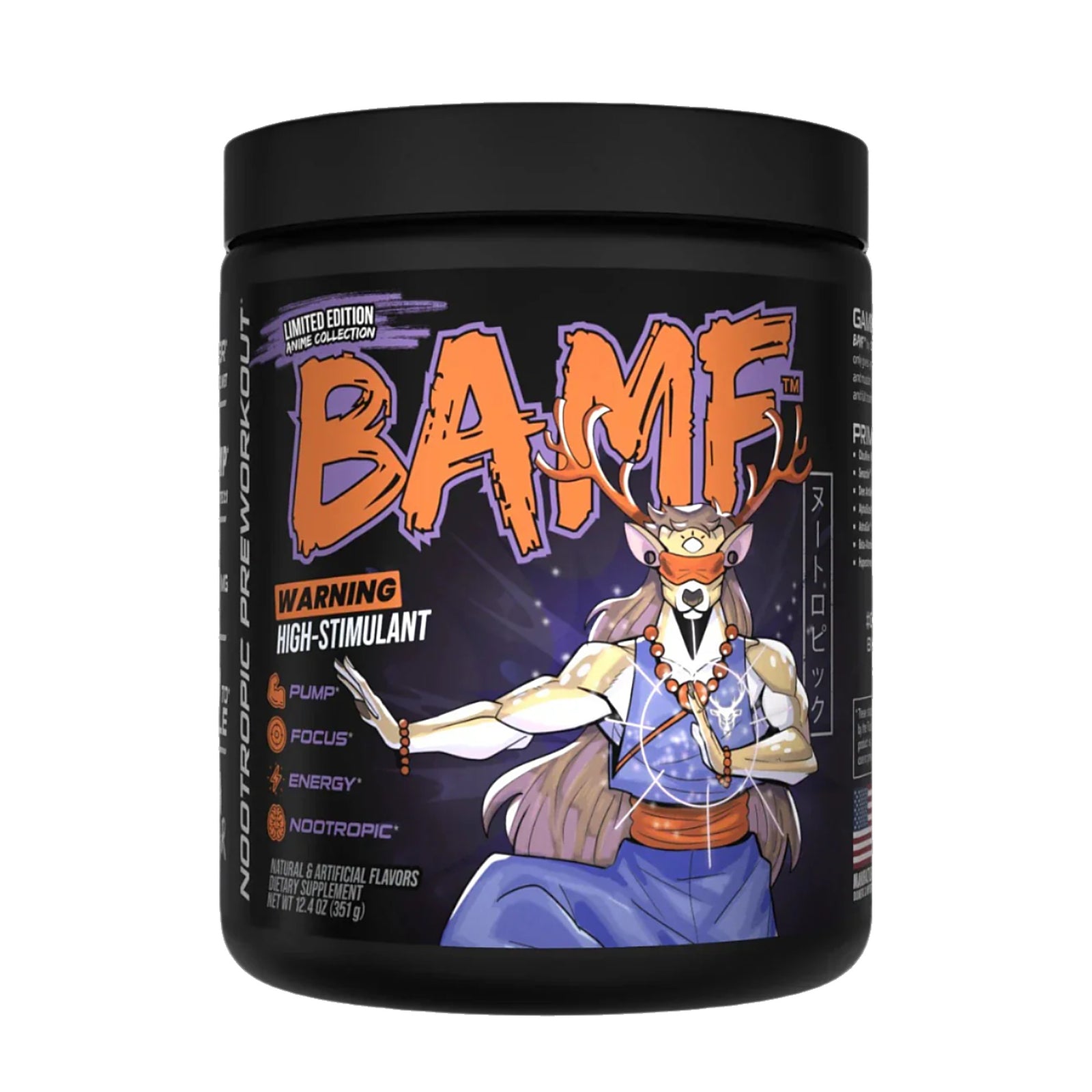 BAMF High Stimulant Nootropic Pre-Workout