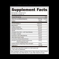 BAMF BLACK - High Stimulant Nootropic Pre-Workout