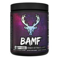 BAMF High Stimulant Nootropic Pre-Workout - Blue Raz-berry Beret (Blue Raz- Lemonade)