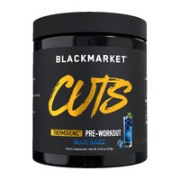 BlackMarket Labs CUTS Thermogenic Pre-Workout - Blue Razz