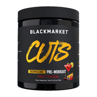 BlackMarket Labs CUTS Thermogenic Pre-Workout - Fruit Punch