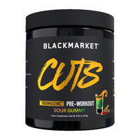 BlackMarket Labs CUTS Thermogenic Pre-Workout - Sour Gummy