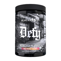 BlackMarket Labs DEFY Hyper-Stimulant Pre-Workout - Razz Mango Sherbet
