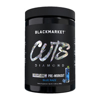BlackMarket Labs CUTS DIAMOND Thermogenic Pre-Workout - Blue Razz