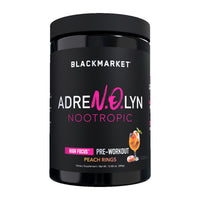 BlackMarket Labs AdreN.O.lyn NOOTROPIC High Focus Pre-Workout - Peach Rings