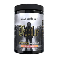 BlackMarket Labs RULE Hyper-Focus Pre-Workout - Peach Rings