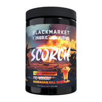 BlackMarket Labs x Anabolic Warfare SCORCH Ultra Thermogenic Pre-Workout - Hawaiian Kill Shot