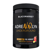 BlackMarket Labs AdreN.O.lyn UNDERGROUND High Stimulant Pre-Workout - Strawberry Lemonade