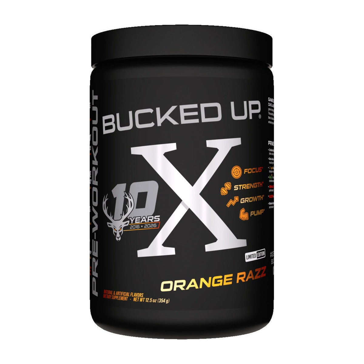 Bucked Up X - Orange Razz
