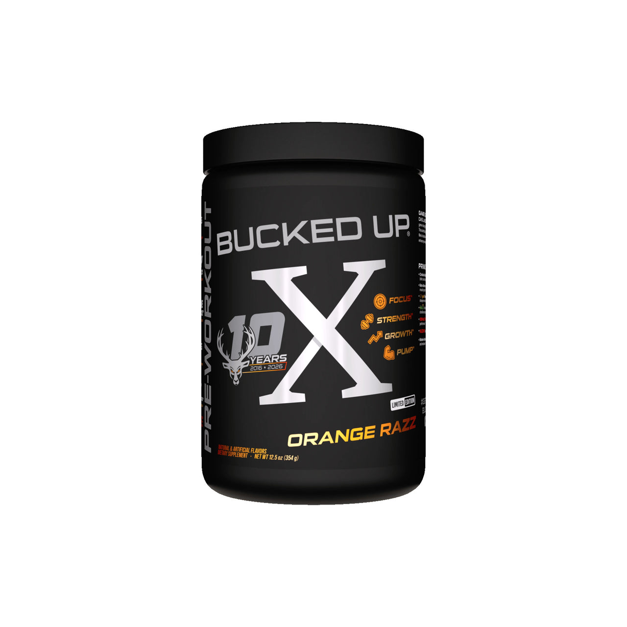 Bucked Up X - Orange Razz