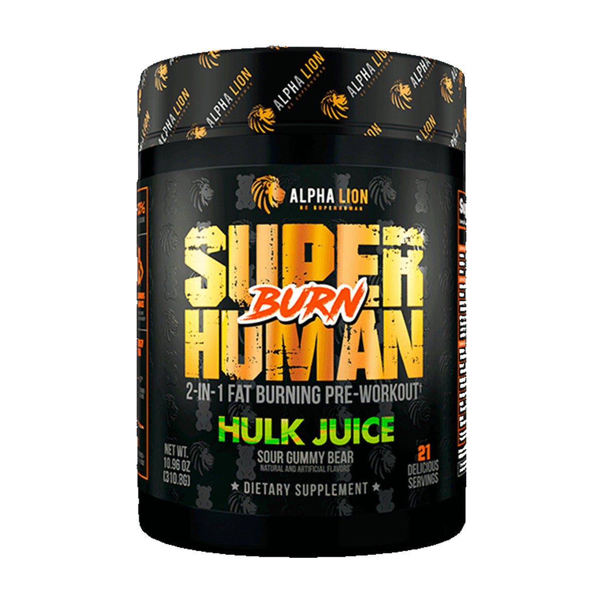 Alpha Lion SuperHuman Burn Hulk Juice