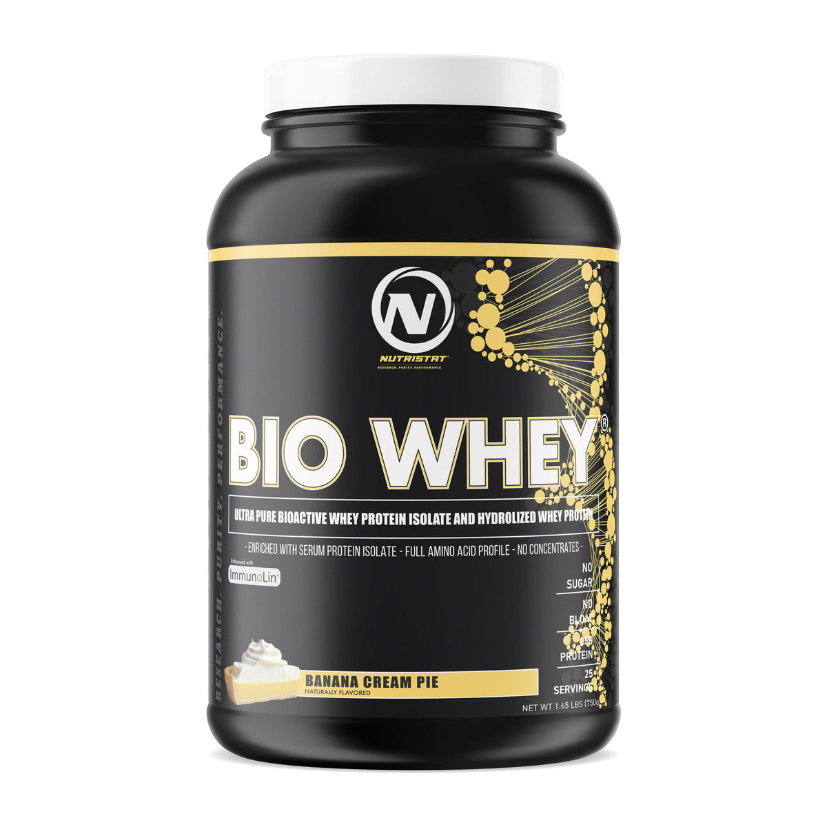 Nutristat Bio Whey - 2LB / Banana Cream Pie