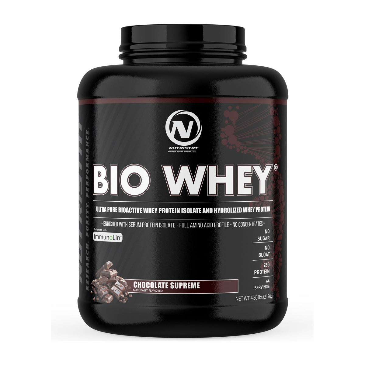 Nutristat Bio Whey - 5LB / Chocolate Delight