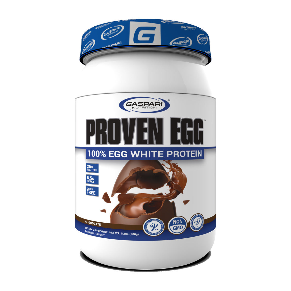 Gaspari Proven Egg 100% Egg White Protein - Chocolate