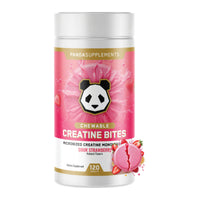 Panda Creatine Bites Sour Strawberry