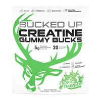 Bucked Up Creatine Gummy Bucks Pouch - Tropic Thunder