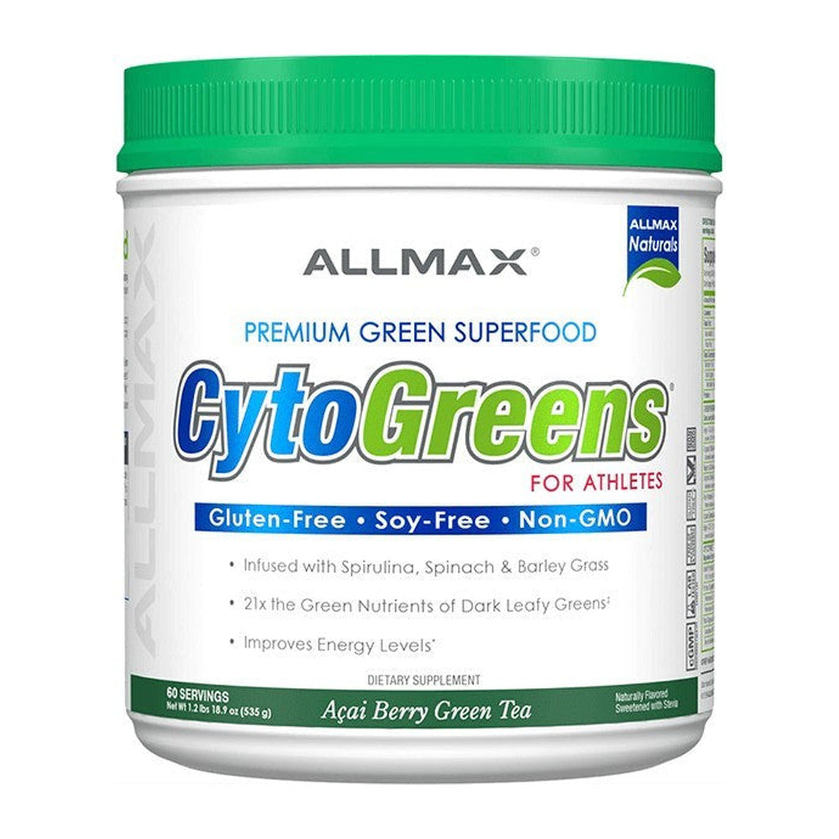 CytoGREENS - 60 servings / Acai Berry Green Tea
