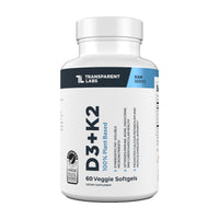 Transparent Labs Vitamin D3 + K2 - Unflavored