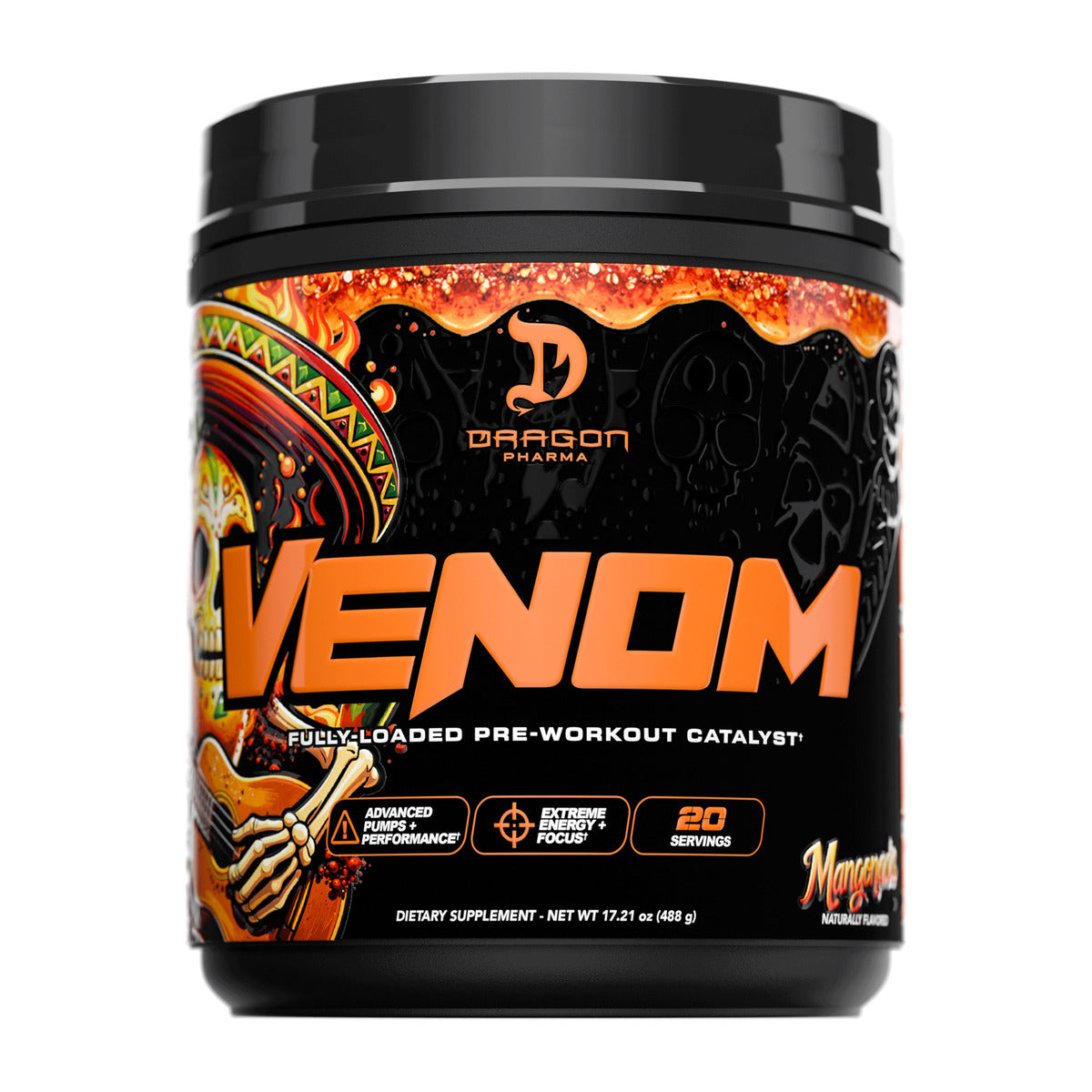 Dragon Pharma Venom Pre-Workout - Mangonada