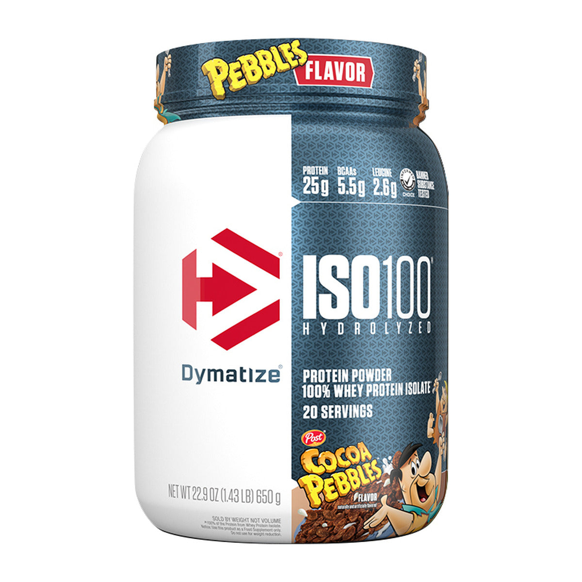 Dymatize ISO100 Hydrolyzed Protein Powder - 20 Servings Cocoa Pebbles