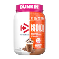 Dymatize ISO100 Hydrolyzed Protein Powder - 20 Servings Dunkin’ Mocha Latte