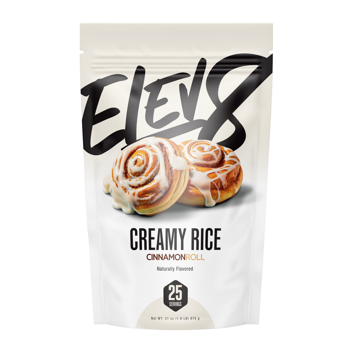 Elev8 Creamy Rice - Cinnamon Roll