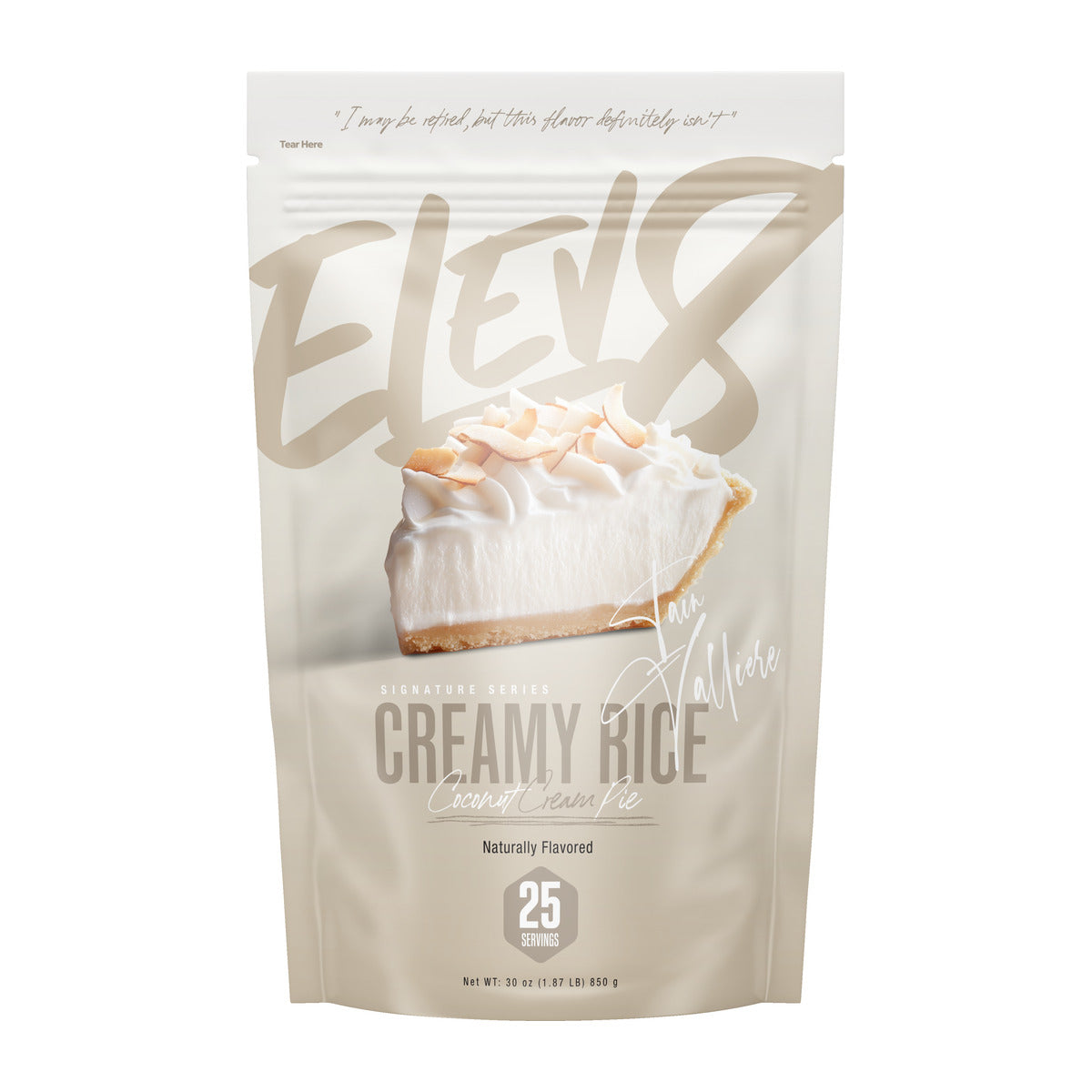 Elev8 Creamy Rice - Coconut Cream Pie