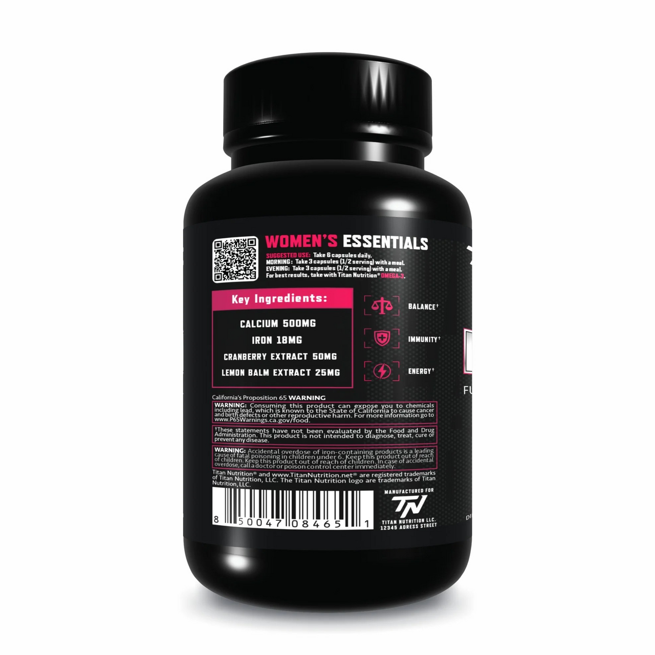 ESSENTIALS- Daily Multivitamin- Athena (WOMEN)