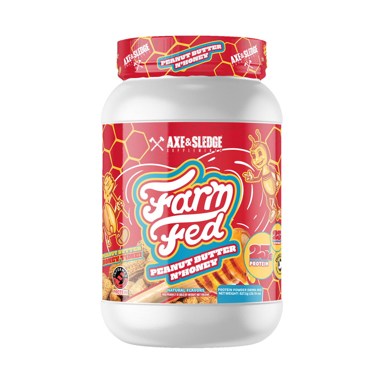 Farm Fed 100% Whey Protein Isolate - Peanut Butter n' Honey
