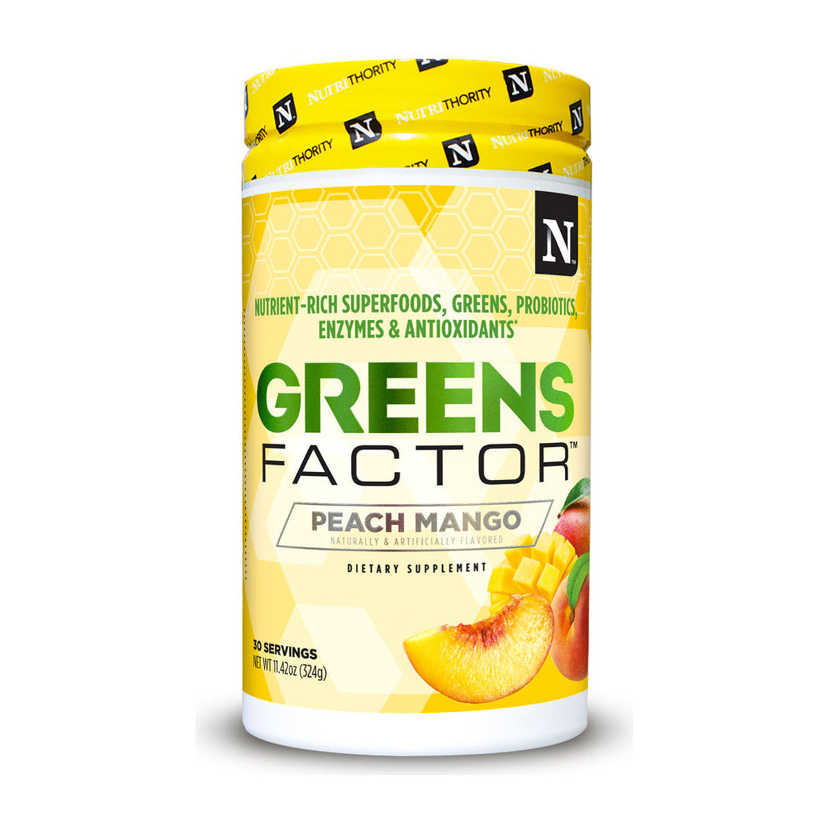 Nutrithority Greens Factor - Peach Mango