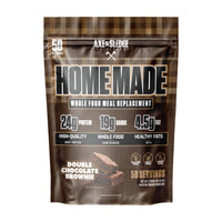 Home Made Whole Food Meal Replacement - Double Chocolate Brownie